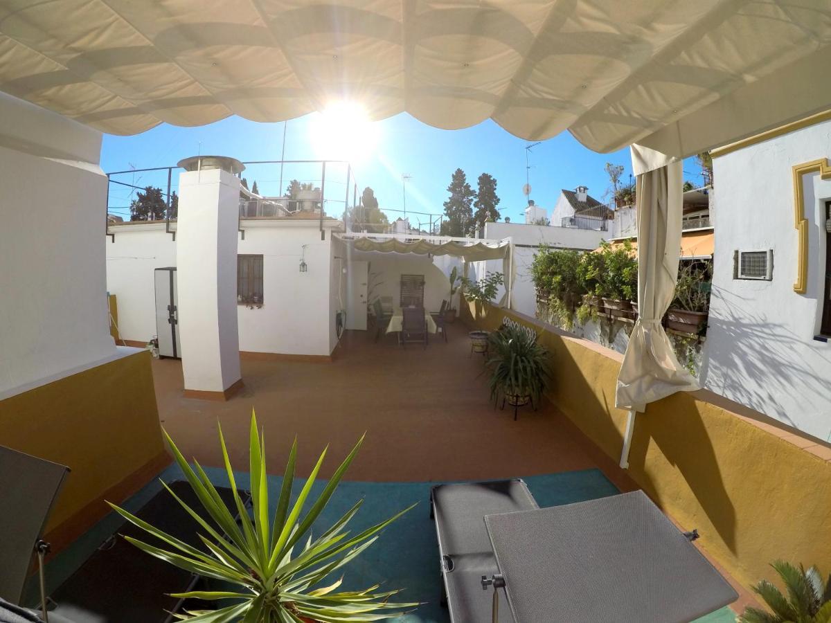 Duplex Acogedor Con Gran Terraza En Pleno Centro De Sevilla! المظهر الخارجي الصورة